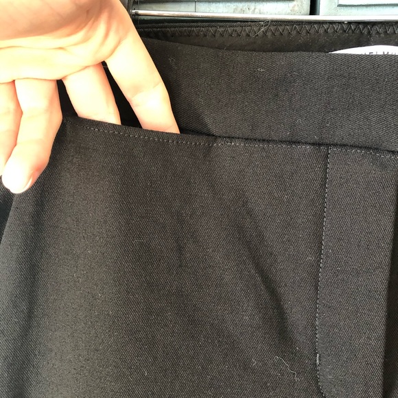 NWOT HELMUT LANG Wool Dress Pant boot wideleg - Picture 7 of 13
